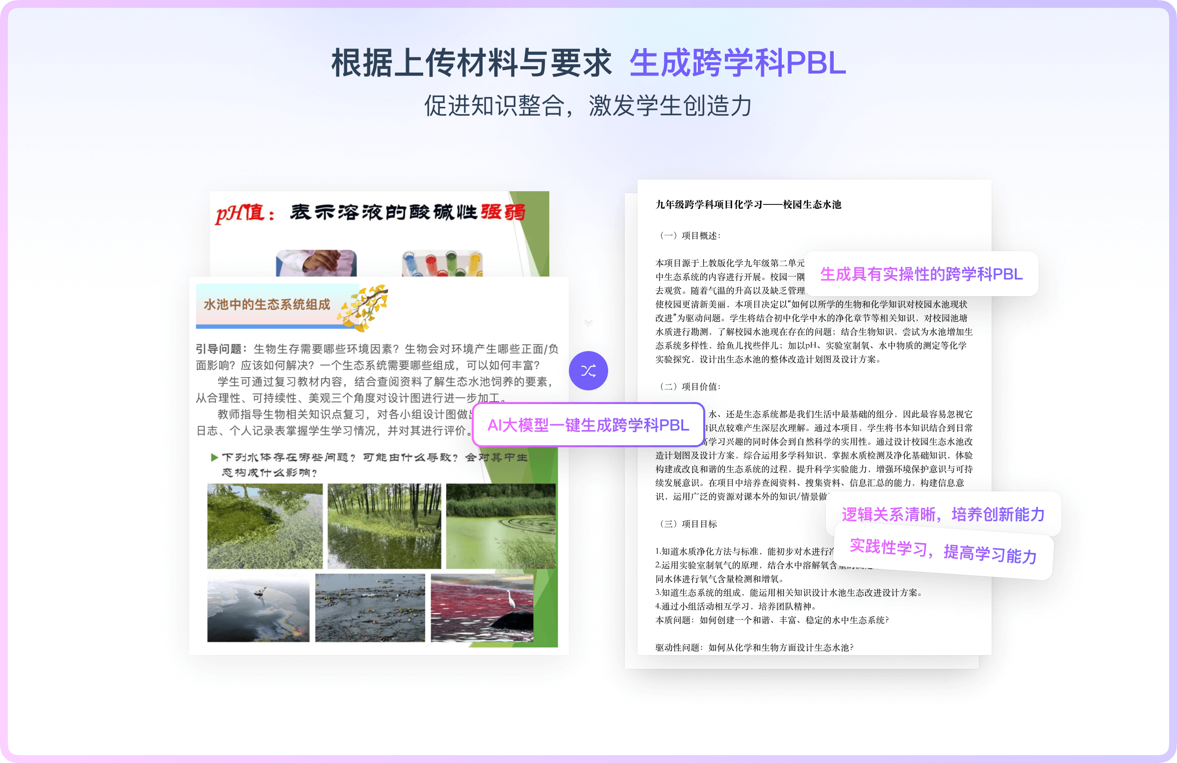 跨学科PBL设计